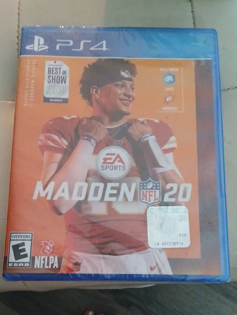 Madden NFL 20 (PS4) - Orange Cover